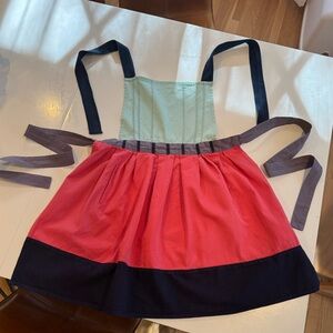 Anthropologie Colorblock Cuisine Couture Apron